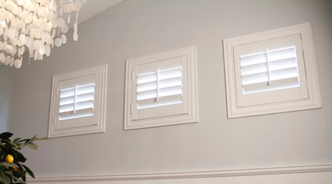 Boston small window shutters